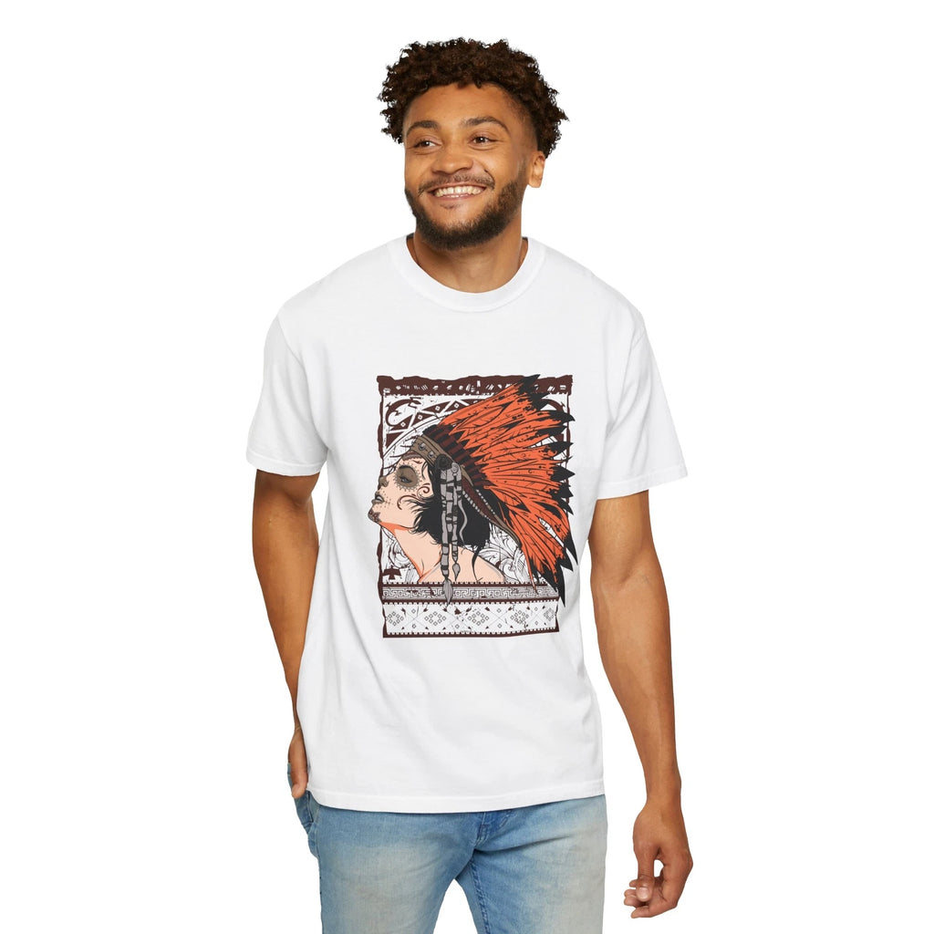 Bohemian Tribal Unisex T-Shirt, Festival Fashion Cool Graphic Shirt, Boho Tee