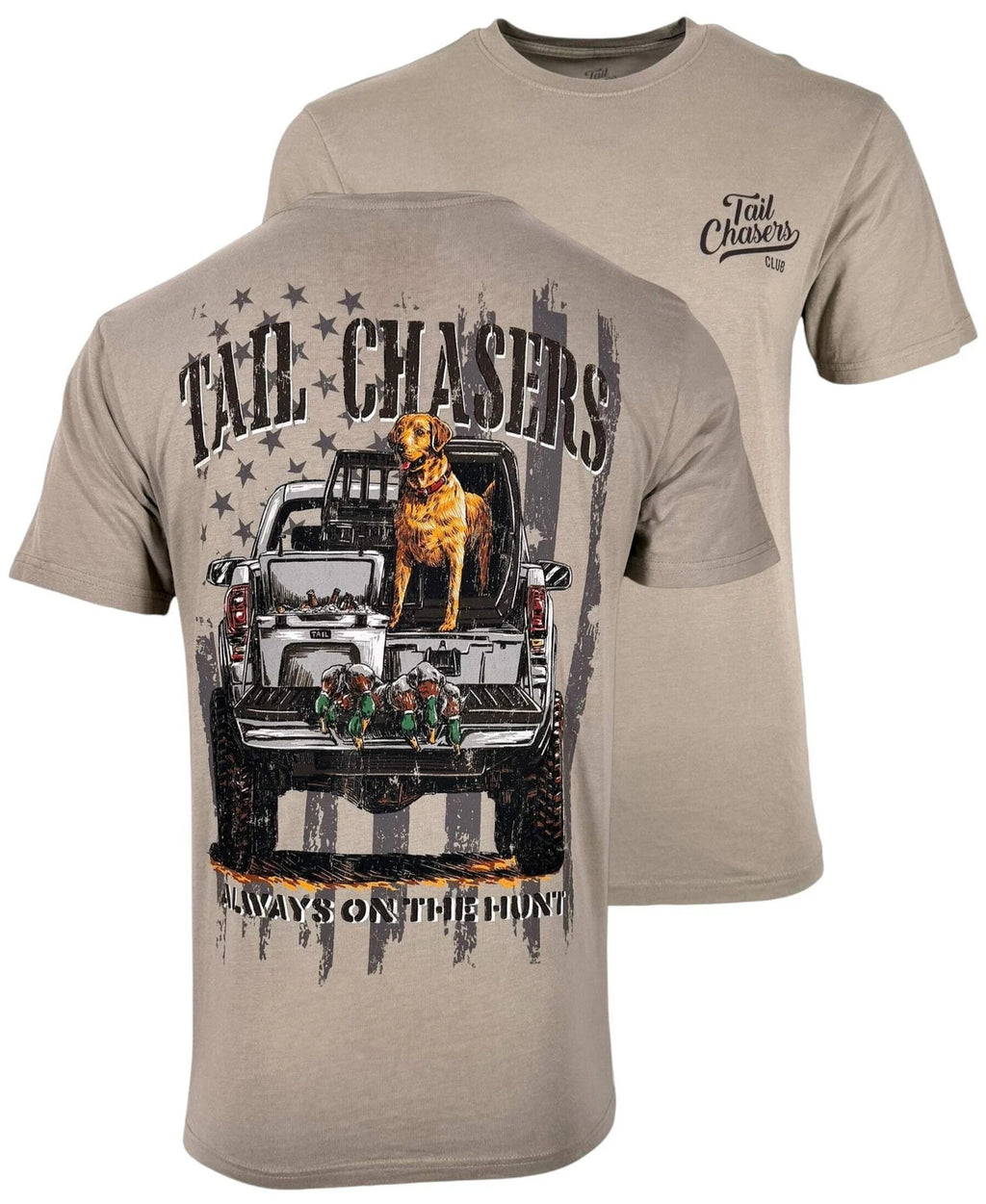 Tail Chasers Club Men’s T-shirt Off Road
