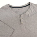 Free Fly 2XL Gray Short Sleeve Henley Shirt Casual Comfort Adventure Mens