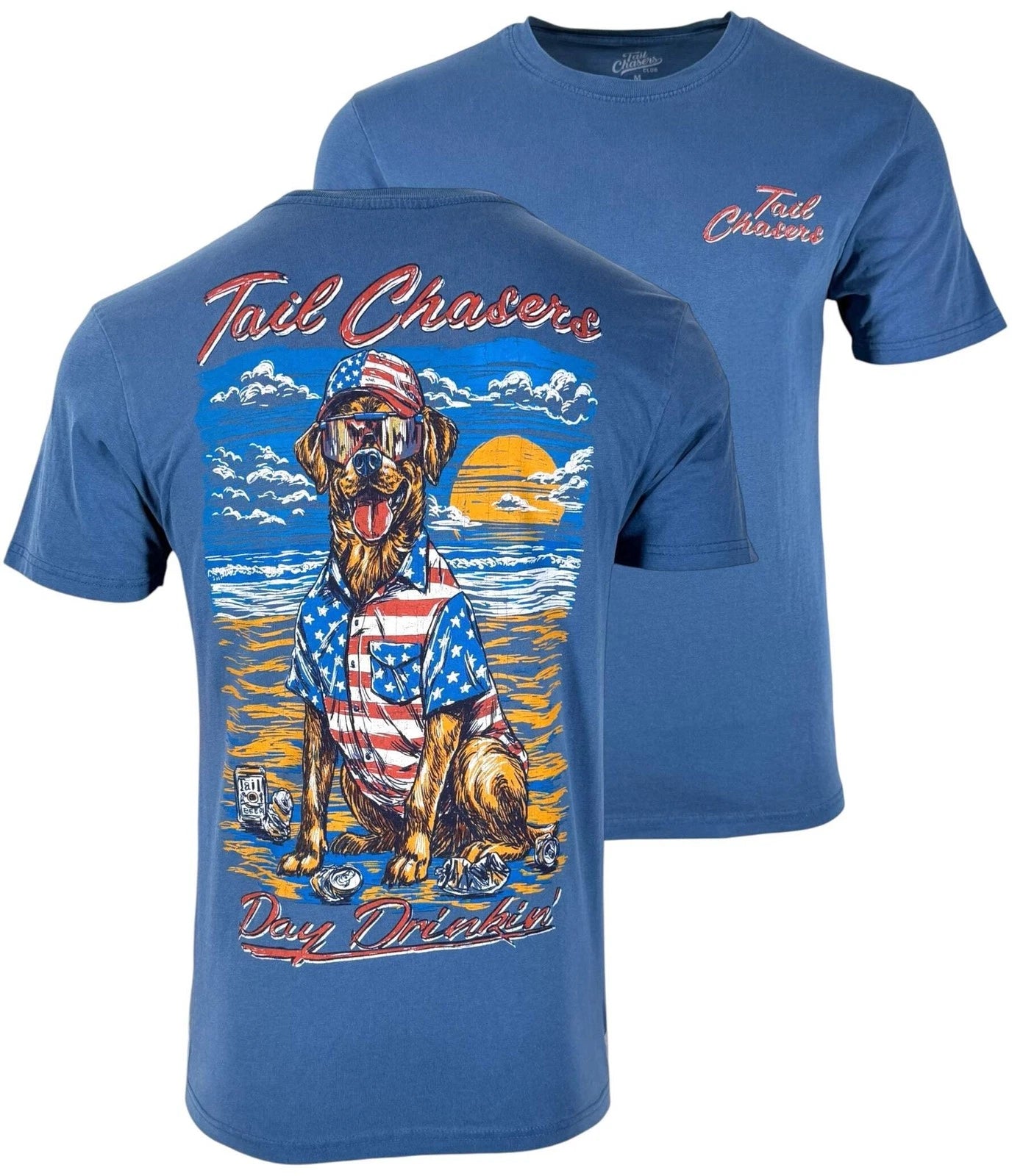 Tail Chasers Club Men’s T-shirt Day Drinkin