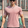 Men's Short Sleeve T-Shirt Classic Casual Slim Round Neck Shirts
