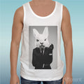 Canotta T-Shirt " Rabbit Cattivo Bad Rabbit " Gift Idea Road To Happiness