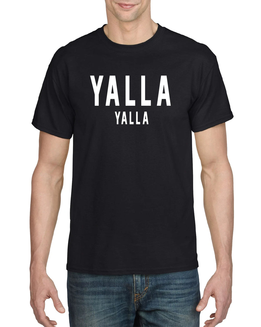 Yalla Yalla Funny Israeli Israel Fashion Hebrew Burekas Tee T-shirt Shirt