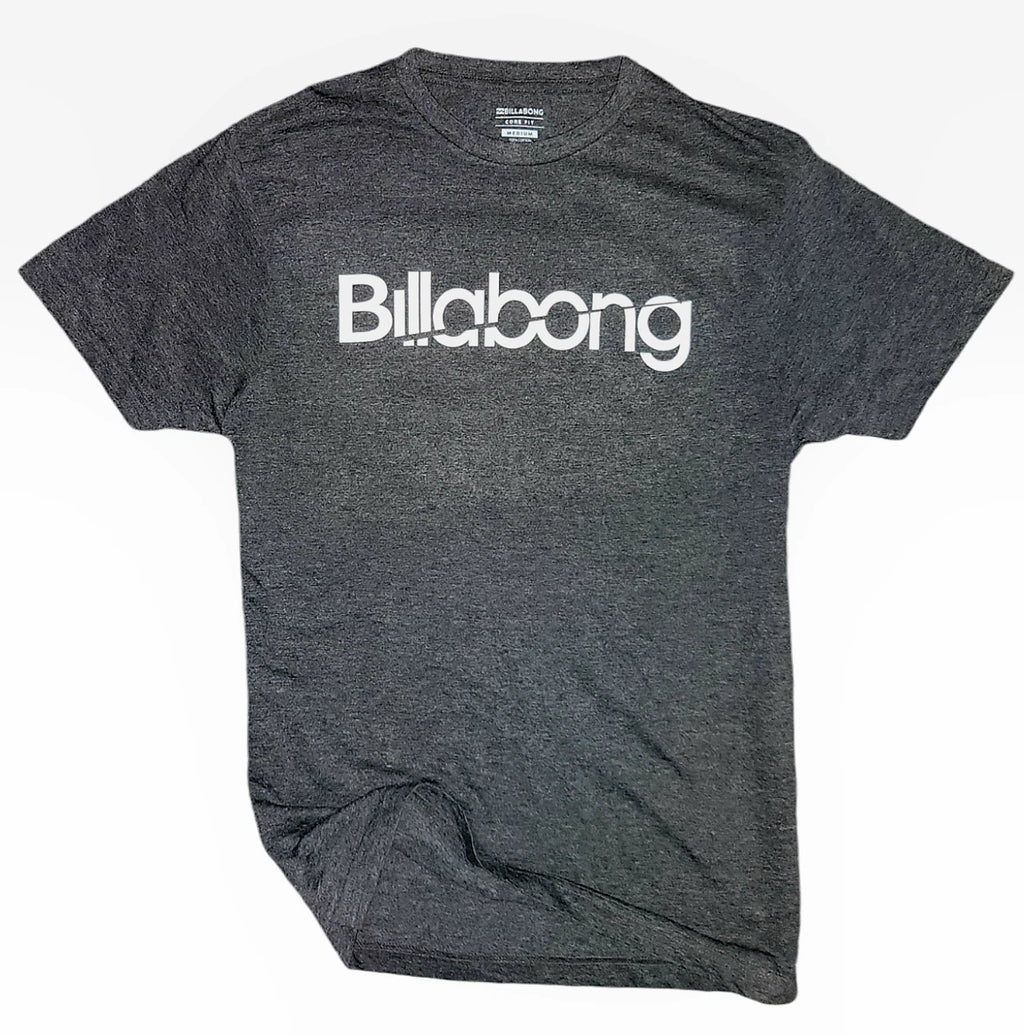 BILLABONG Men's t-shirt Surf Skateboard Snowboard 100% Cotton Reg $ 26-Dark Gray