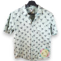 RVCA x T&C Surf Designs Shirt XL All Over Print Yin Yang Mascot Button Down