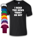 I Read The News Today Oh Boy T-Shirt |  Music | 60s |