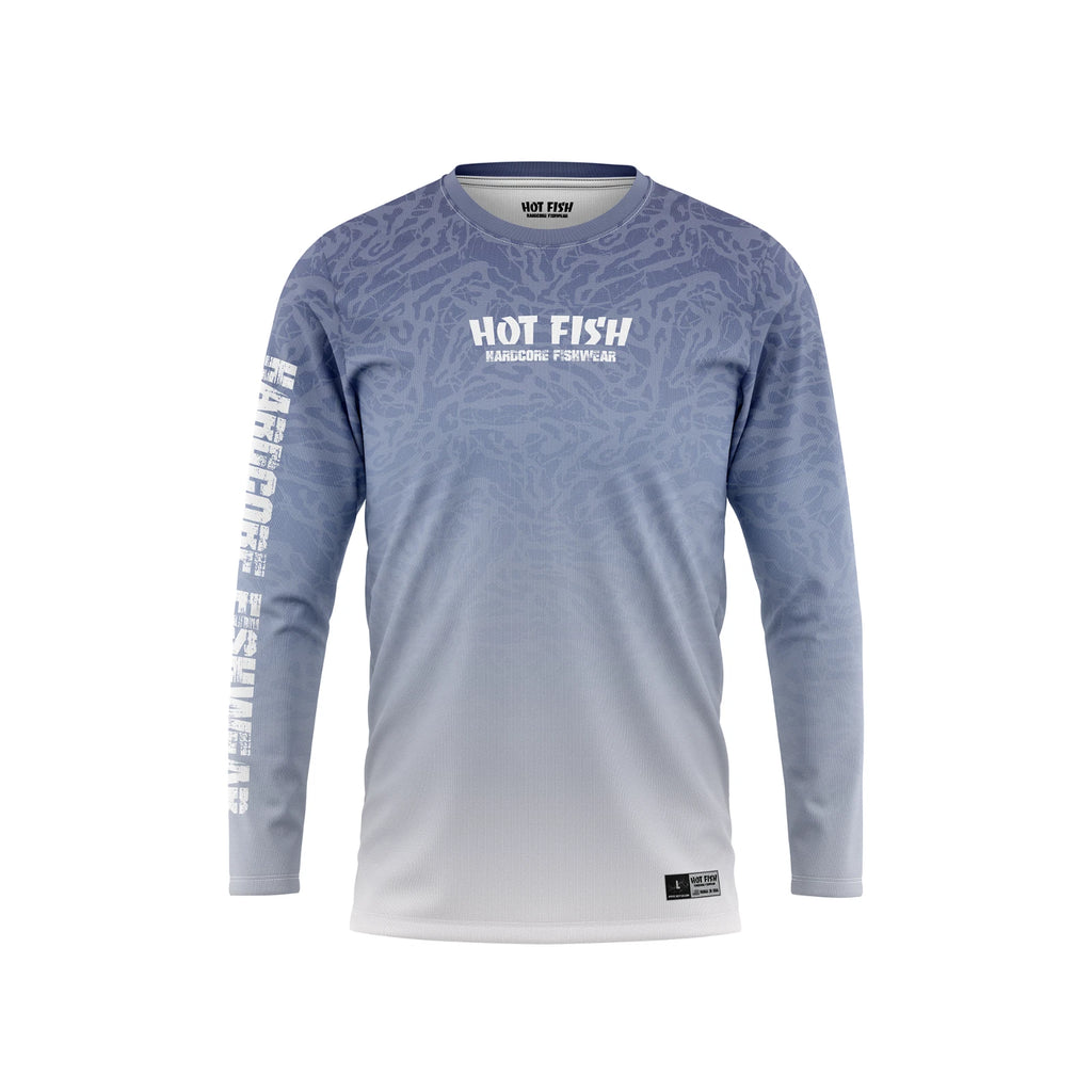 HOT FISH HAMMERHEAD - Men’s Long Sleeve Fishing Shirt – UPF Protection