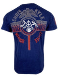 AFFLICTION Men's T-Shirt CK CROSSED TEE Black Label Biker