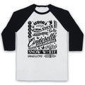 CARTOON PRINCESS NAMES TYPOGRAPHY FILM PRINCESSES 3/4 SLEEVE BASEBALL TEE