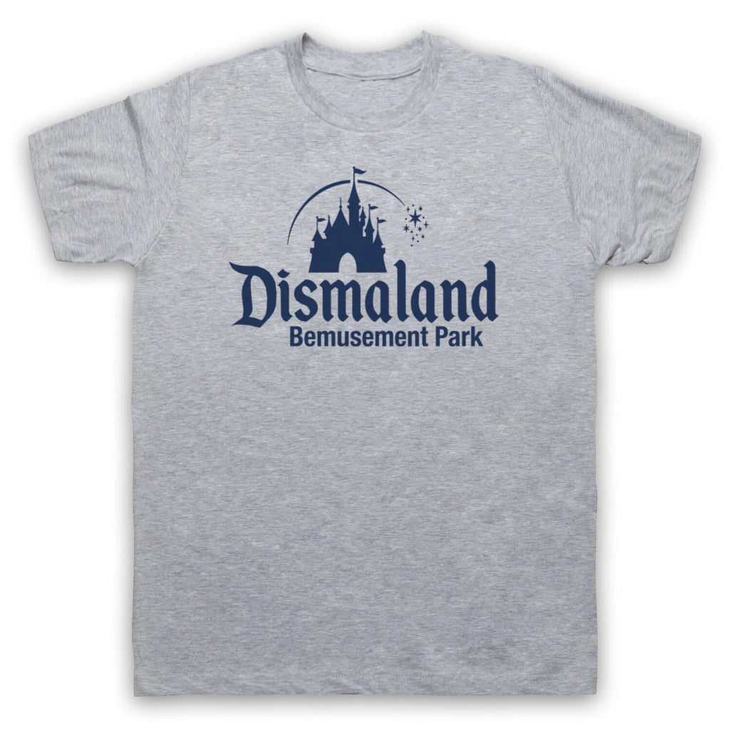 DISMALAND BEMUSEMENT PARK UNOFFICIAL BANKSY GRAFFITI MENS & WOMENS T-SHIRT