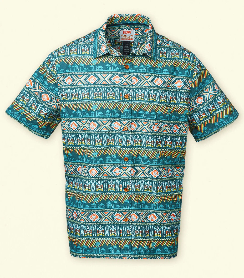 Blizzard Entertainment Murloc Hawaii MURLOHA ALOHA SHIRT Tropical Tiki WOW