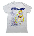 Sailor Moon New Adult T-Shirt - Eternal Sailor Moon Standing Outlined Eternal