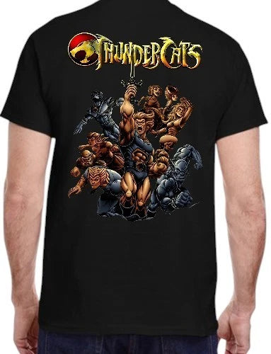 Thundercats 80's Cartoon Black Men's T-Shirt #2