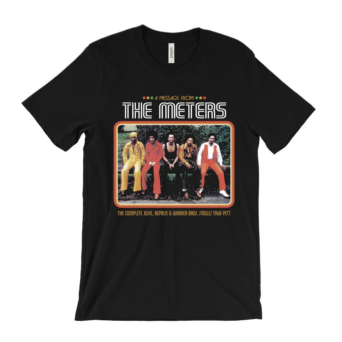 The Meters T Shirt - A Message From The Meters, Cissy Strut, funk soul music