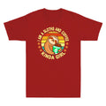 I Am A Sloths And Coffee Kinda Girl Vintage Men's T-Shirt Cotton Tee
