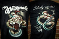 1984 WHITESNAKE TOUR SLIDE IT IN Cotton Black Full Size Unisex Shirt