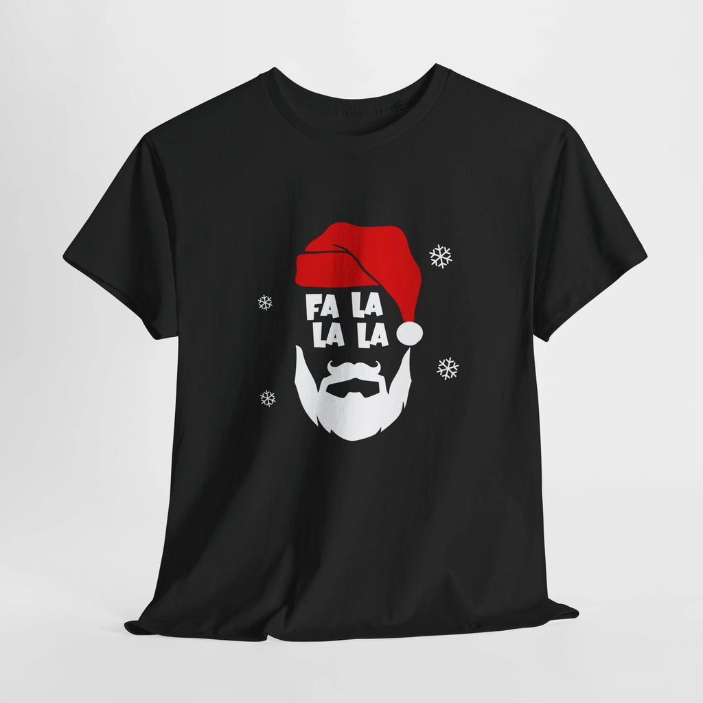 Santa Fa La La Unisex Graphic T-shirt, Christmas Clothing, Minimalist Shirt