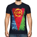Eritrea Grunge Flag Mens Erta Eritrean Iritriya Football Shirt T-Shirt