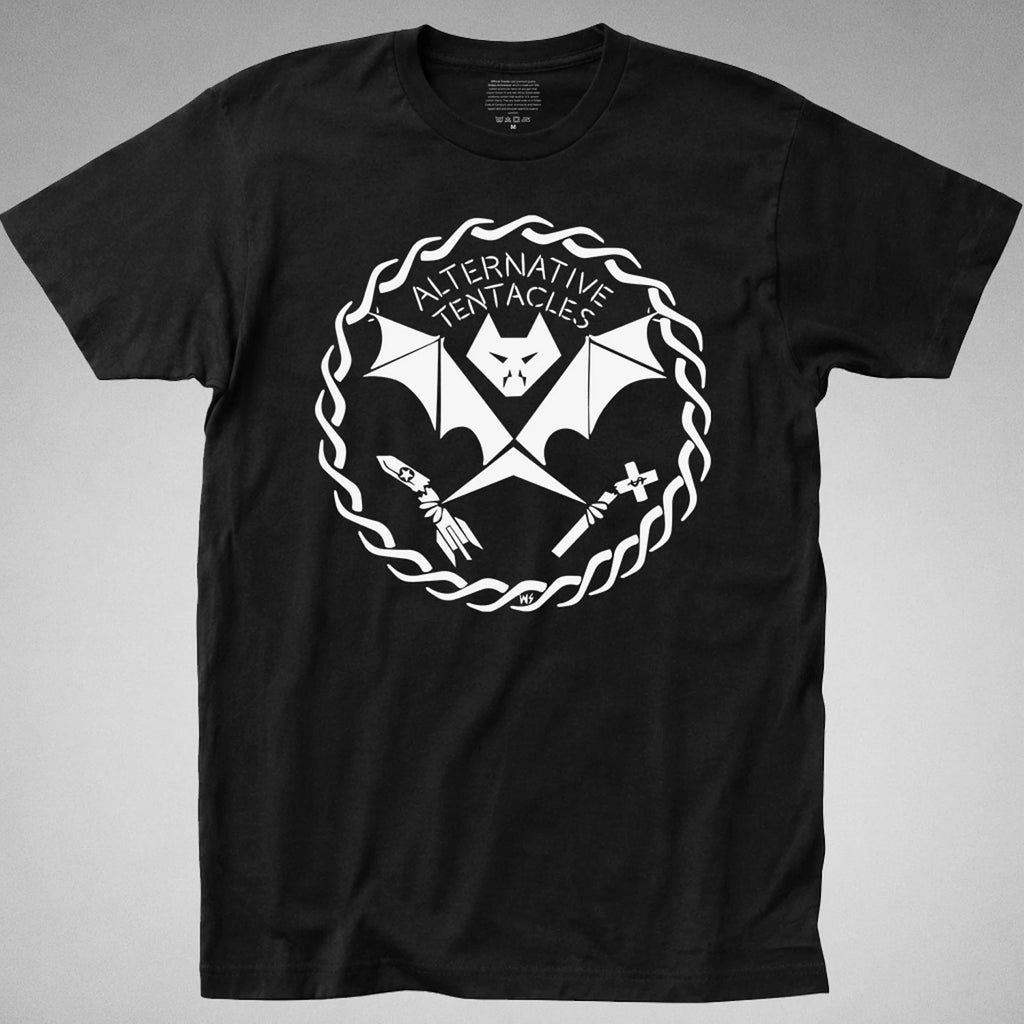 AT Alternative Tentacles T-SHIRT Thrash hardcore Punk rock band 80s 90s tee