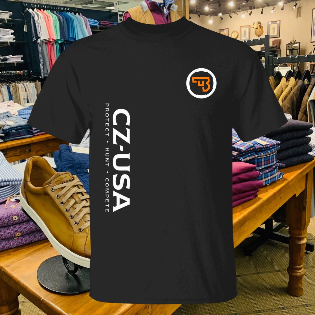 CZ Shadow USA Logo T-Shirt Funny USA Size S-5XL