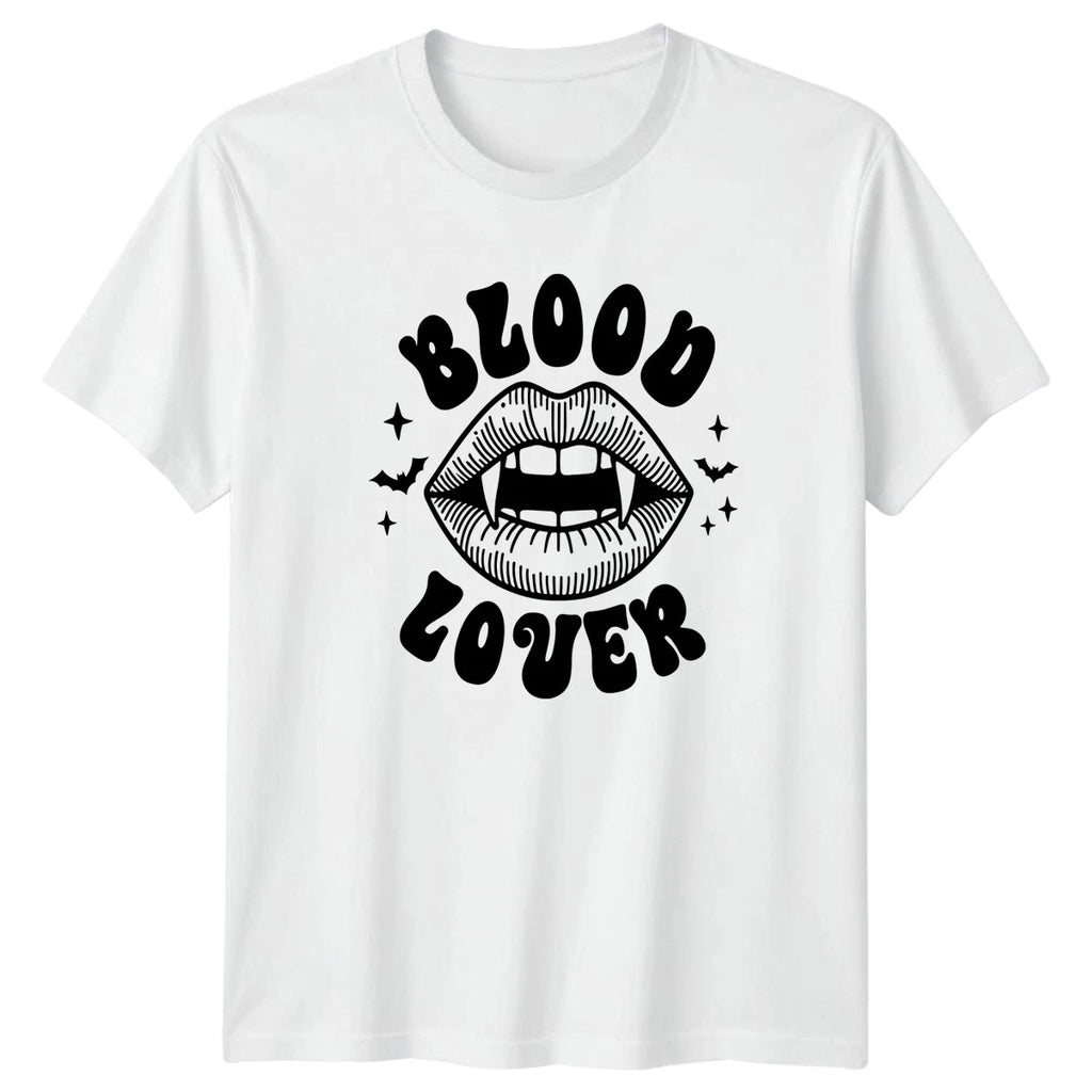 Blood Lover T-Shirt Vampire Halloween Halloween Gift For Him And Her