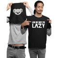 Ask Me Why I'm Lazy Kids and Adults Unisex Novelty Flip T-Shirt