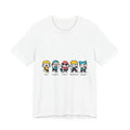 Mood Face Cartoon Tee | bold outline kawaii, emoji cartoon