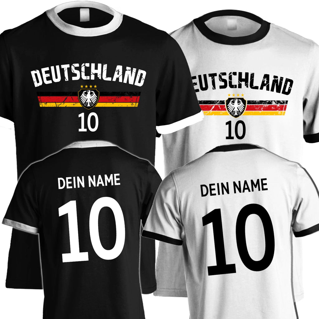 Germany jersey T-shirt desired name number football fan shirt gift World Cup 2026