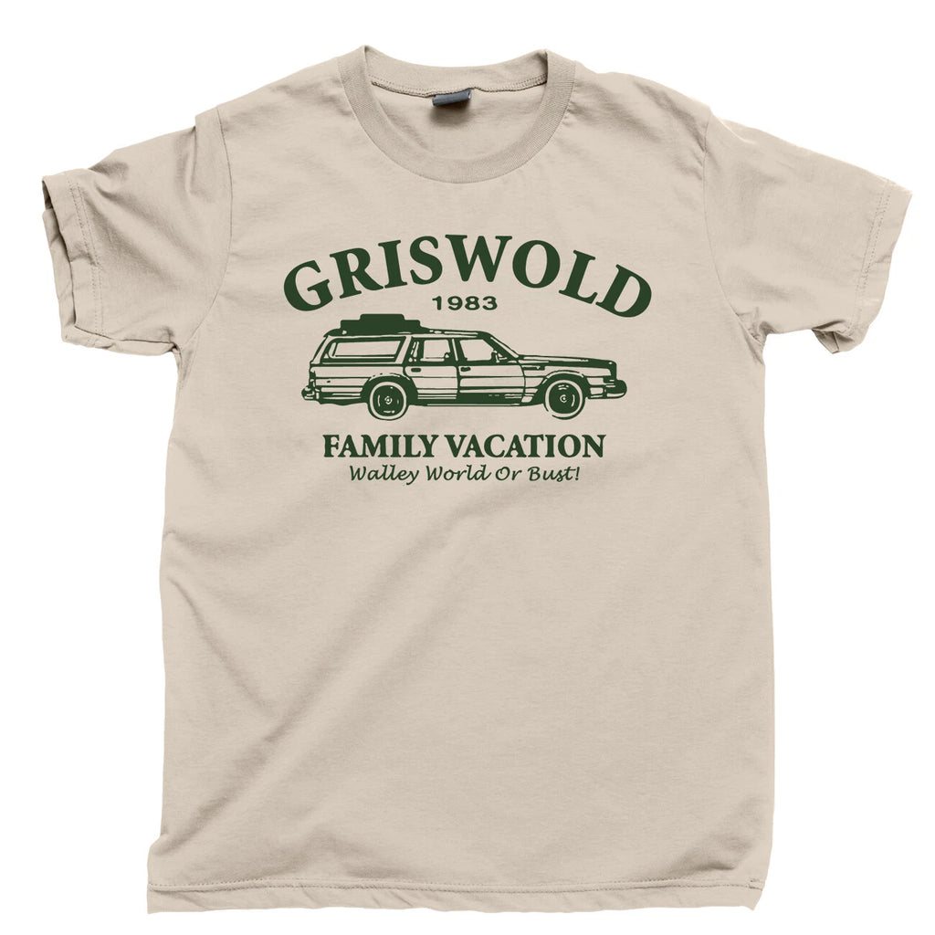 Griswold Family Vacation T Shirt Chevy Chase John Hughes Movies DVD Blu Ray Tee