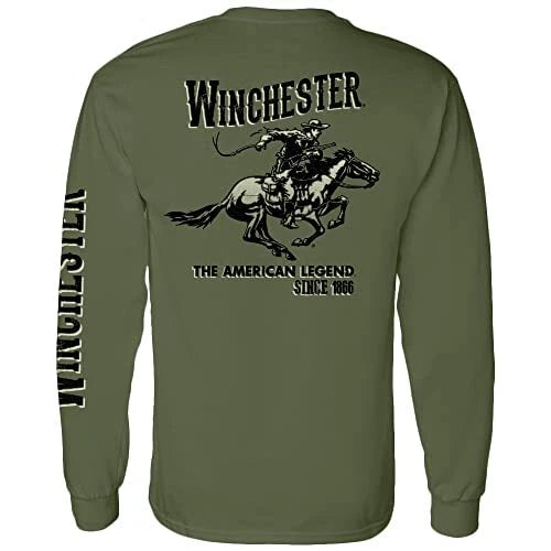 Winchester Pro - Vintage Rider Mens Long Sleeve Shirt