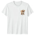Cute Puppy Dog Animals Dogs Mens T-Shirt Womens Tee Graphic Unisex Top