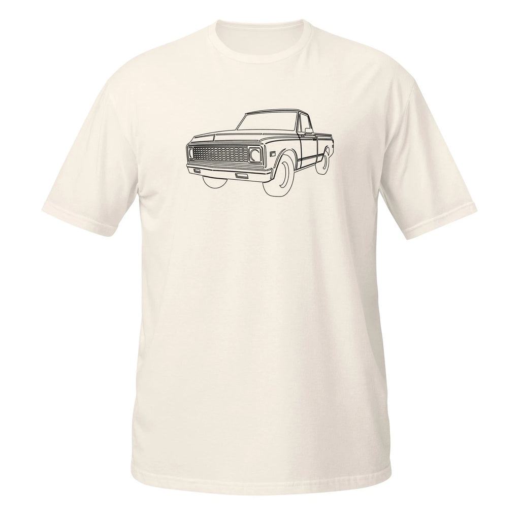 Comfy T-Shirt For Chevrolet C10 1971 Car Lovers Birthday Gift Stylish Tee