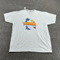 VINTAGE Sea Buddies Shirt Men XL White Kids Products Graphic Ocean Creatures Y2K