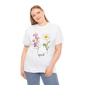 April T-Shirt - Artsy Flower Tee for Modern & Stylish Looks