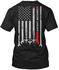 Proud Aircraft Mechanic - T-Shirt Made in the USA Size S to 5XL