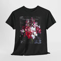 Fragments of Light Floral Dark Aesthetic T-Shirt