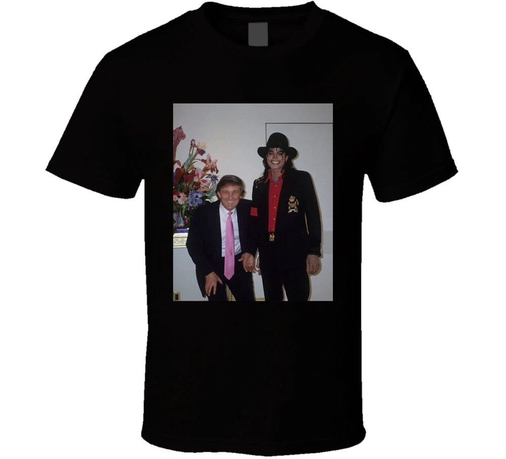 Trump With Michael Jackson  T Shirt
