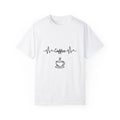 Coffee Heartbeat T-Shirt, Perfect Gift for Coffee Lovers, Casual Tee, Cool