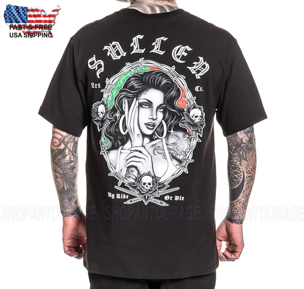 Sullen Art Collective My Ride Or Die Standard SCM7972 Short Sleeve Men`s T-shirt