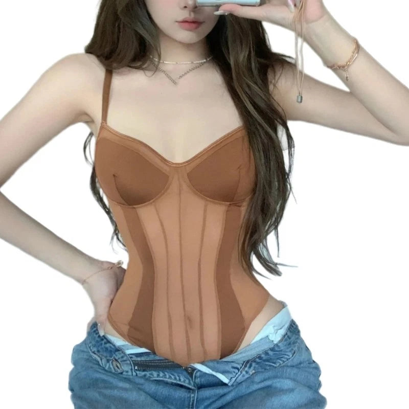 Multipurpose Women s Bodysuit with Adjustable Strap for Home Office or Dates