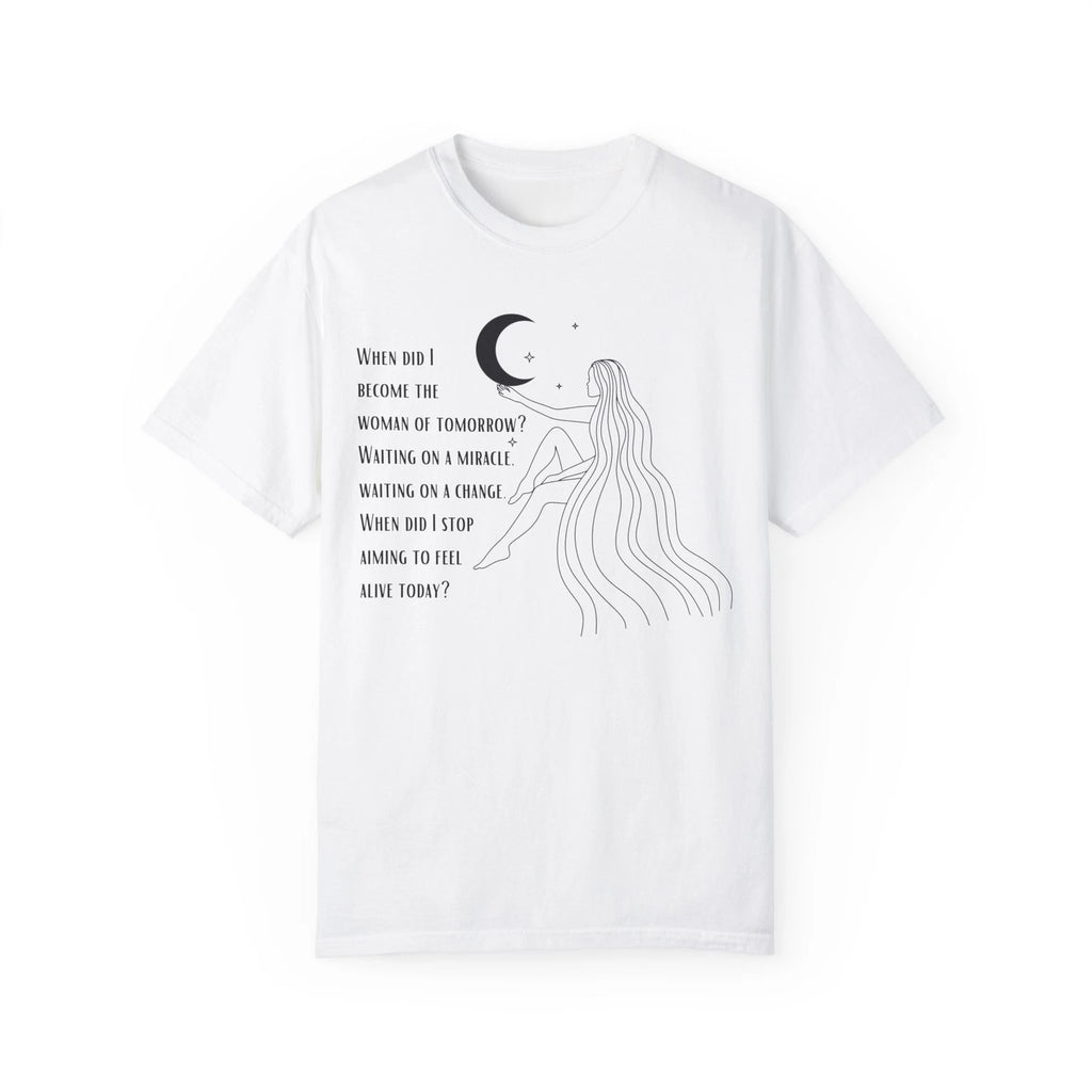 Unisex T-shirt, Poem Inspired Tee, Gender Neutral Apparel, Retro Style