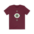 Eyes contact / Wine shirt / Unisex Jersey Short Sleeve / Original artwork