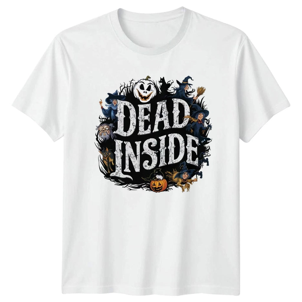 Dead Inside Unisex T-Shirt Dark Humor Halloween Gift For Him And Her