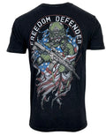 Affliction Men's T-shirt SOLDIERS FLAG Skull Biker S-3XL NWT