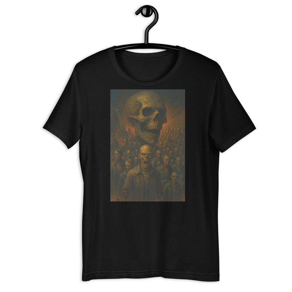 Zombie Apocalypse Skull Horror Dark Undead Graphic T-Shirt Street Style