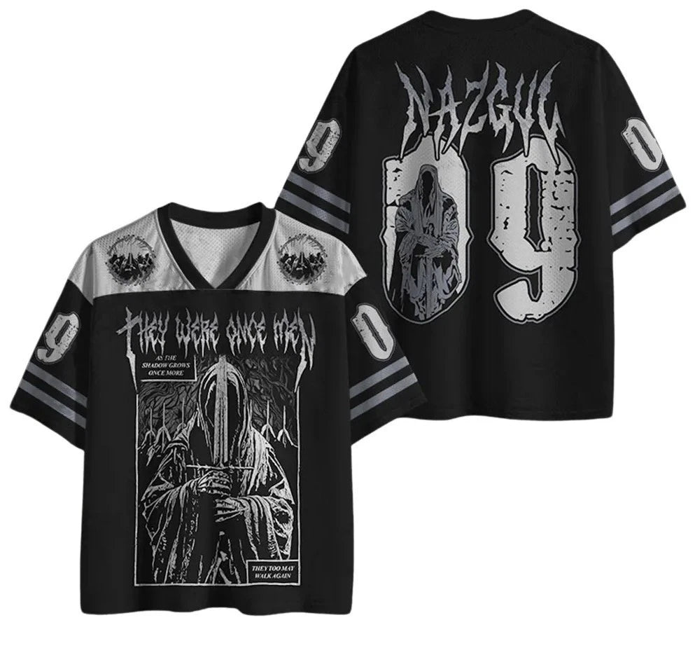 They Were Once Man Printed Jersey Shirts