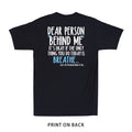 Breathe Mental Health Awareness Suicide Prevention (Print On Back) Men's T-Shirt