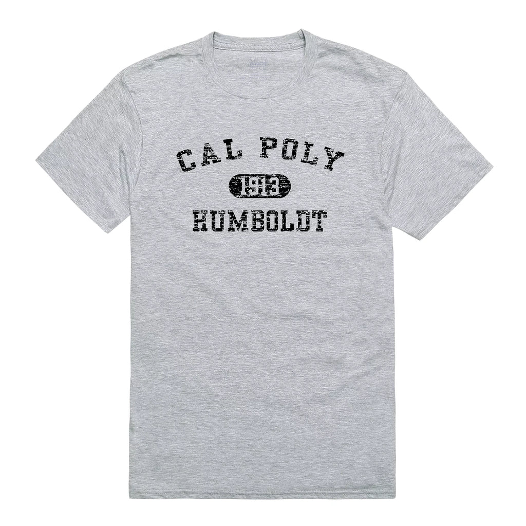 Humboldt State University Lumberjacks NCAA Distressed Arch College Tee T Shirt