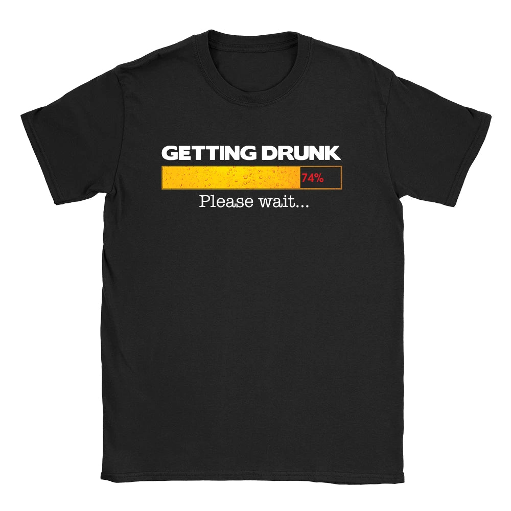 Getting Drunk Mens T-Shirt Funny Joke Drinking Beer Gift For Dad