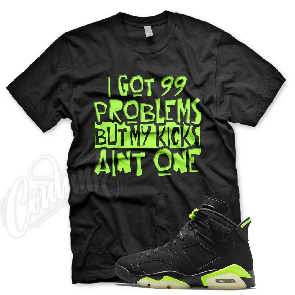 Black 99 T Shirt for J1 6 Electric Green Dunkman 18 Air Force VaporMax